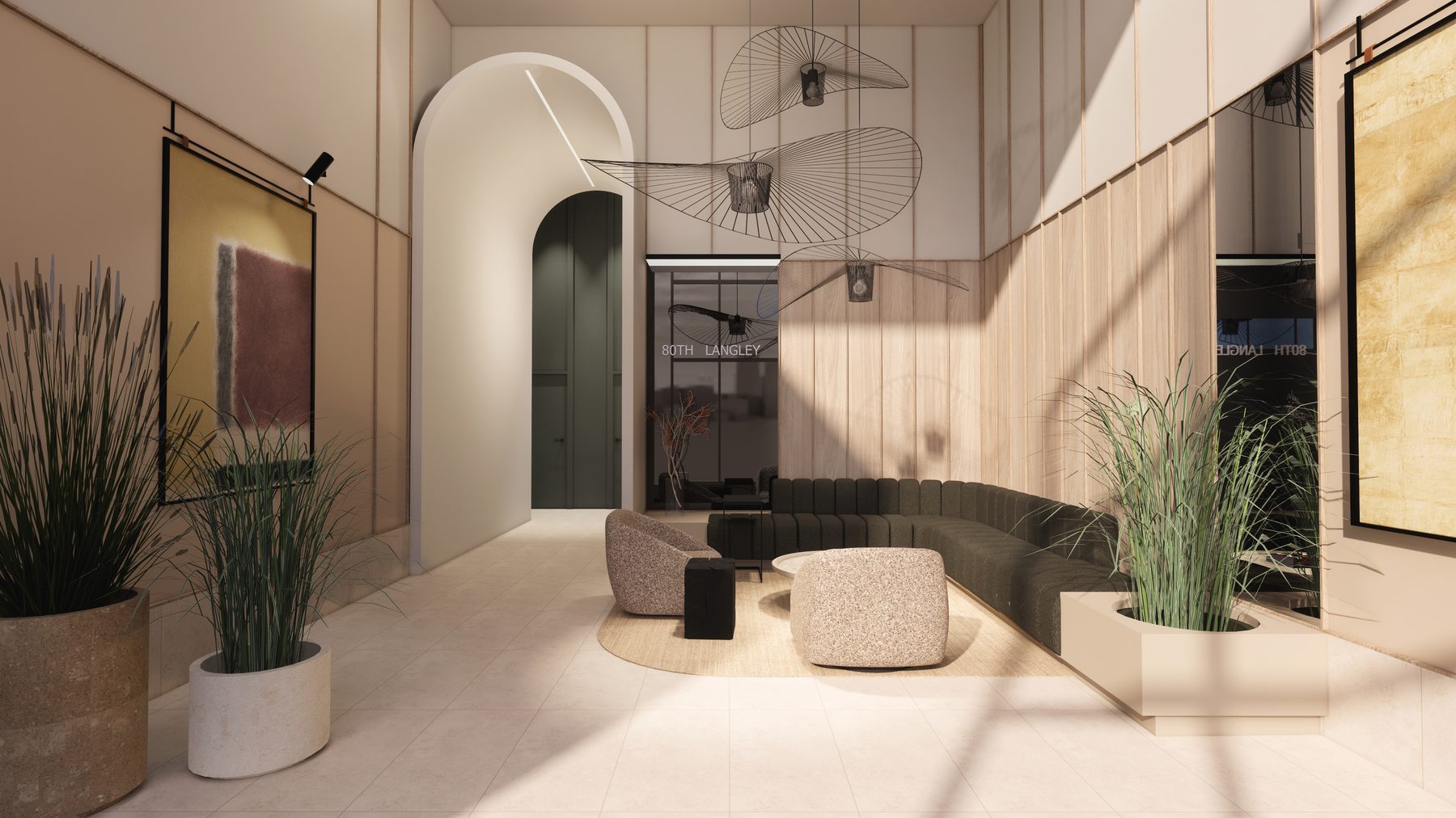 ATMOS lobby rendering